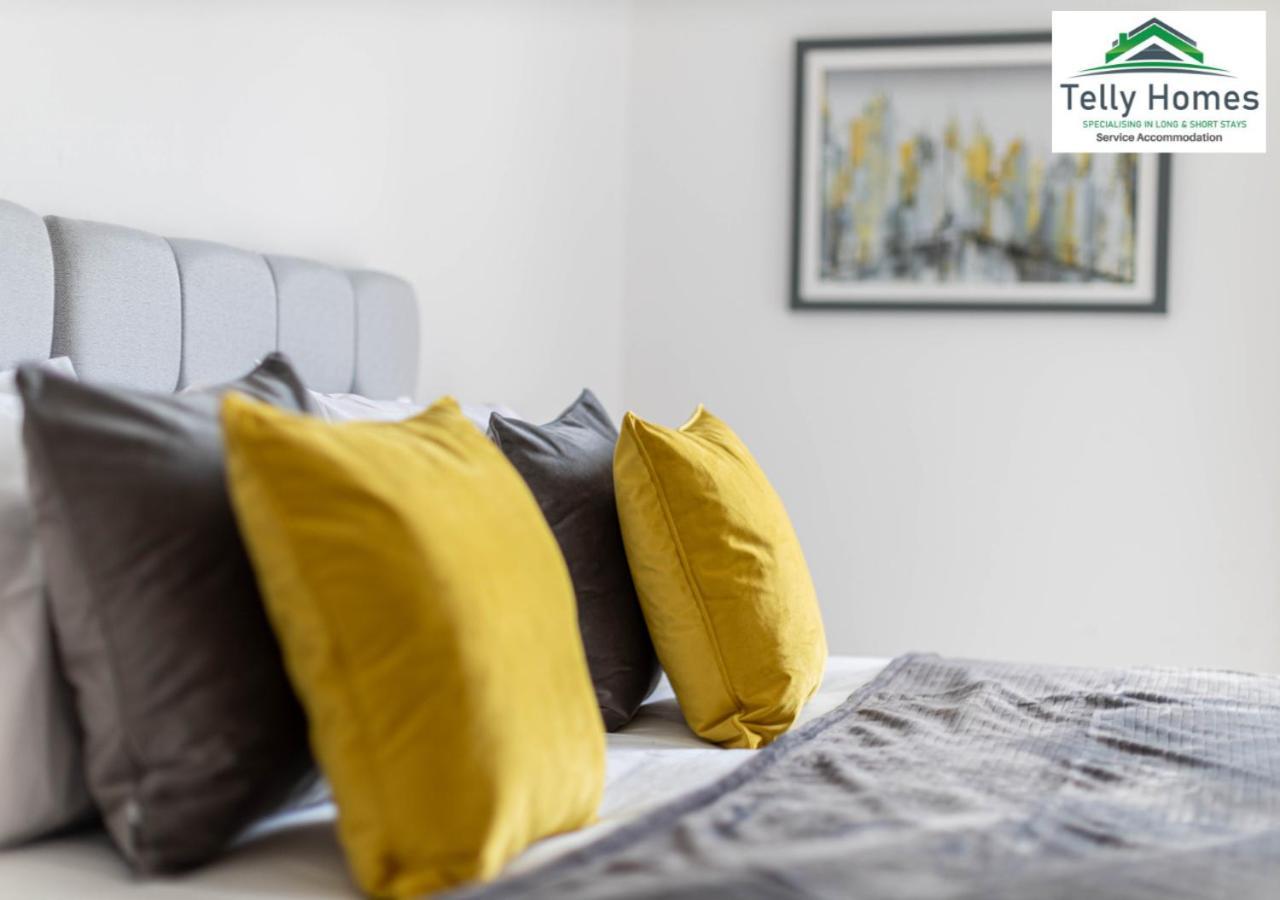 5 Percent Off Weekly And 20 Percent Off Monthly Bookings - Marigold Unit At Telly Homes Limited Birmingham City Centre -2 Bedroom Apartment, Free Wifi Esterno foto