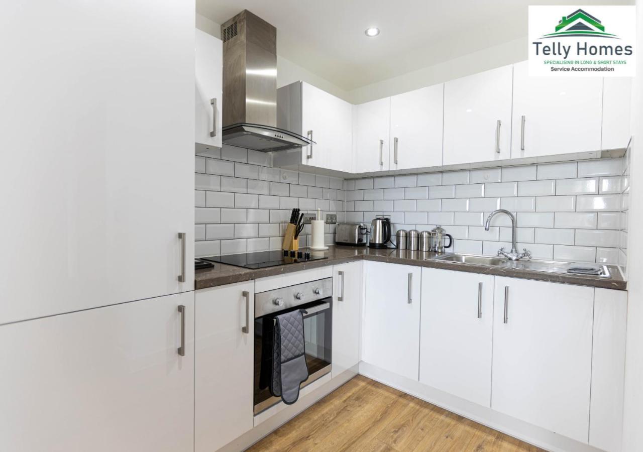5 Percent Off Weekly And 20 Percent Off Monthly Bookings - Marigold Unit At Telly Homes Limited Birmingham City Centre -2 Bedroom Apartment, Free Wifi Esterno foto