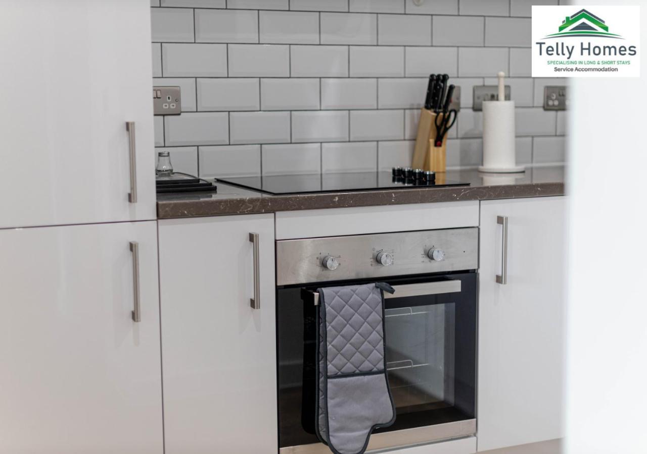 5 Percent Off Weekly And 20 Percent Off Monthly Bookings - Marigold Unit At Telly Homes Limited Birmingham City Centre -2 Bedroom Apartment, Free Wifi Esterno foto