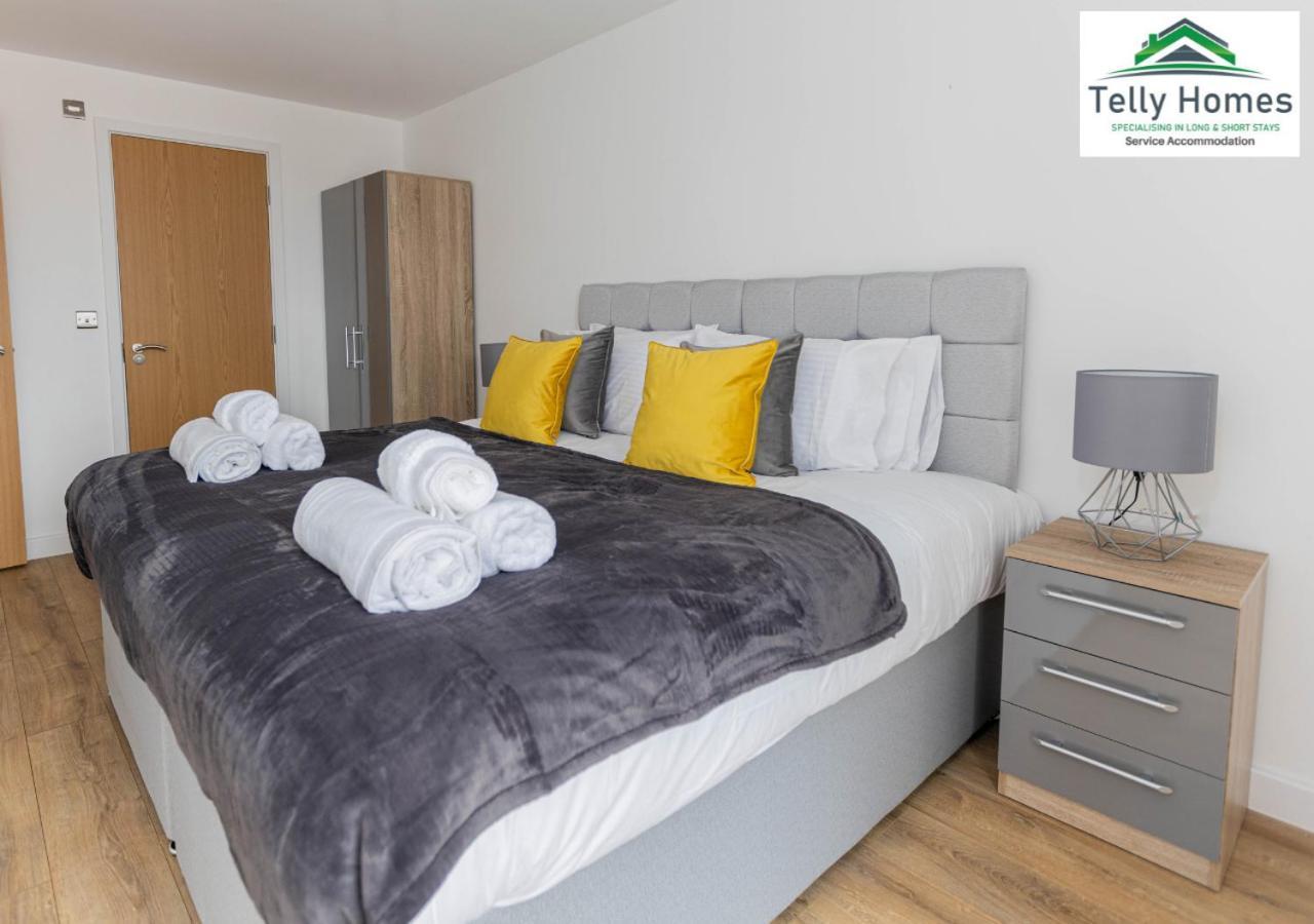 5 Percent Off Weekly And 20 Percent Off Monthly Bookings - Marigold Unit At Telly Homes Limited Birmingham City Centre -2 Bedroom Apartment, Free Wifi Esterno foto