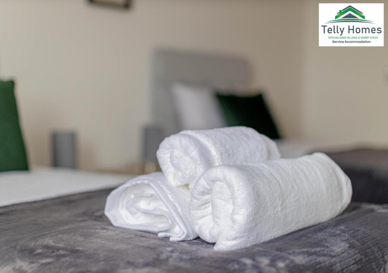 5 Percent Off Weekly And 20 Percent Off Monthly Bookings - Marigold Unit At Telly Homes Limited Birmingham City Centre -2 Bedroom Apartment, Free Wifi Esterno foto