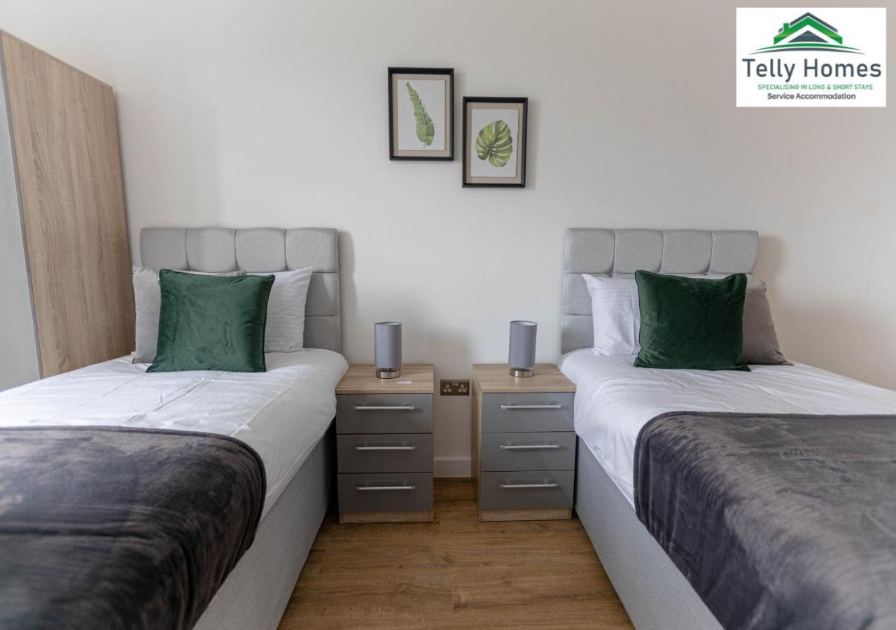 5 Percent Off Weekly And 20 Percent Off Monthly Bookings - Marigold Unit At Telly Homes Limited Birmingham City Centre -2 Bedroom Apartment, Free Wifi Esterno foto
