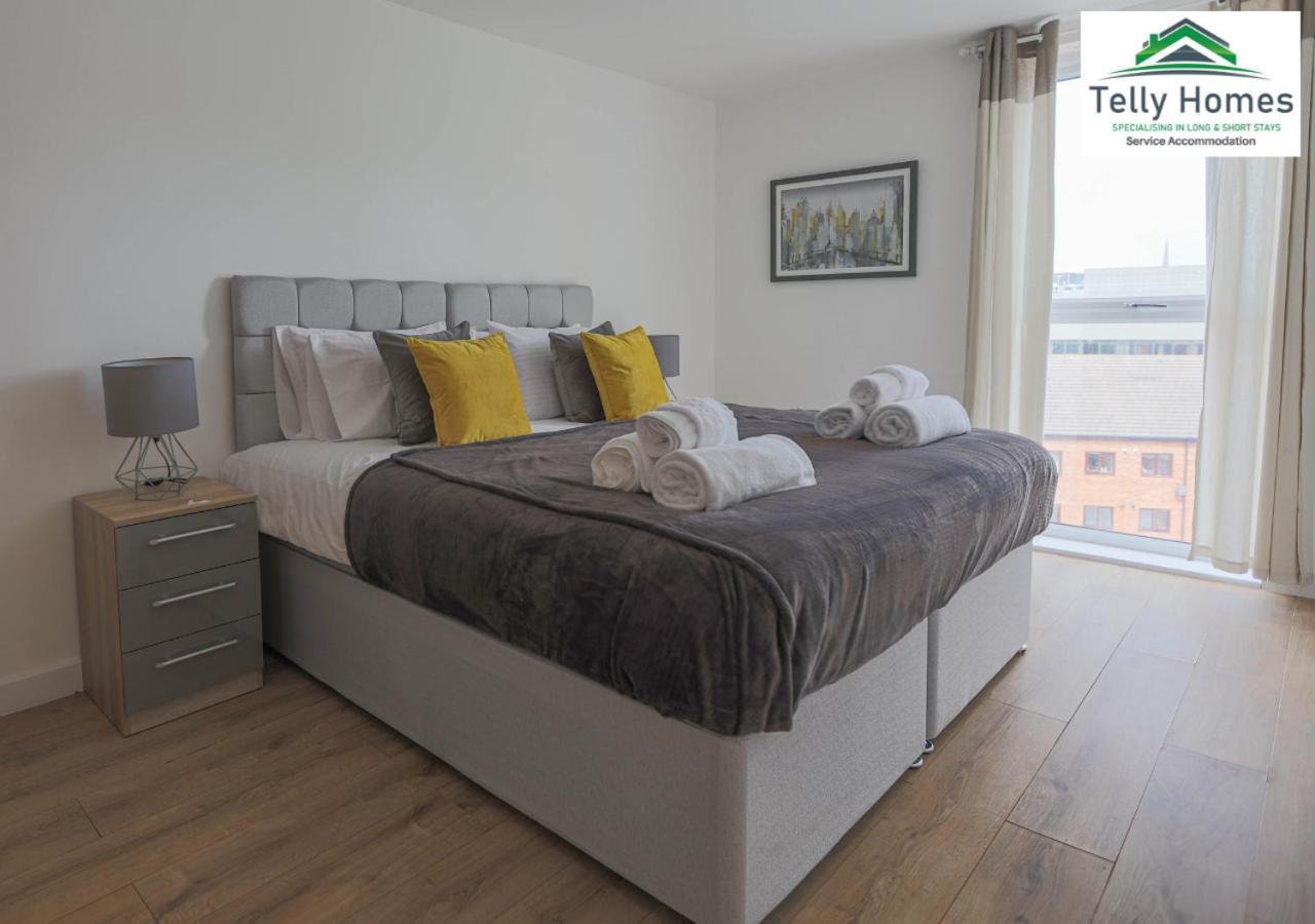 5 Percent Off Weekly And 20 Percent Off Monthly Bookings - Marigold Unit At Telly Homes Limited Birmingham City Centre -2 Bedroom Apartment, Free Wifi Esterno foto