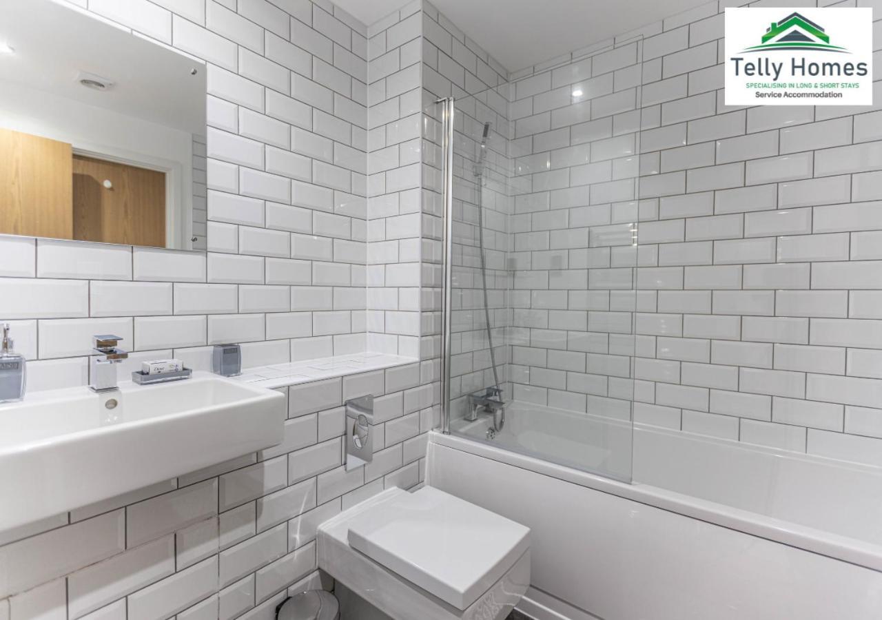 5 Percent Off Weekly And 20 Percent Off Monthly Bookings - Marigold Unit At Telly Homes Limited Birmingham City Centre -2 Bedroom Apartment, Free Wifi Esterno foto